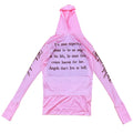 PINK STRETCH HOODIE